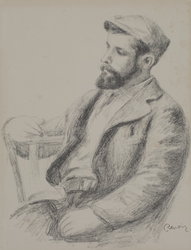 Pierre-Auguste Renoir, 'Portrait of Louis Valtat', c. 1904
