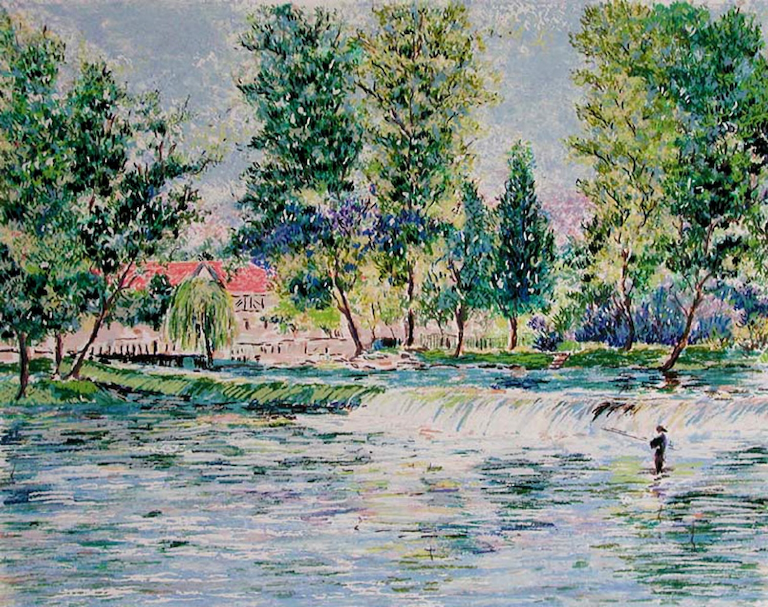 Series - Moulin du Vey<br /> - Lélia Pissarro, Early Figurative (b. 1963)