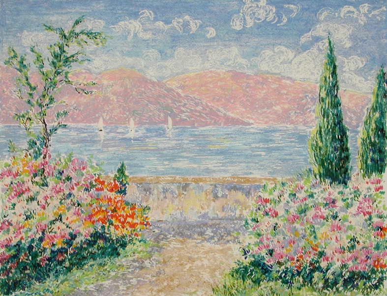 Series - South of France - Lélia Pissarro, Early Figurative (b. 1963)