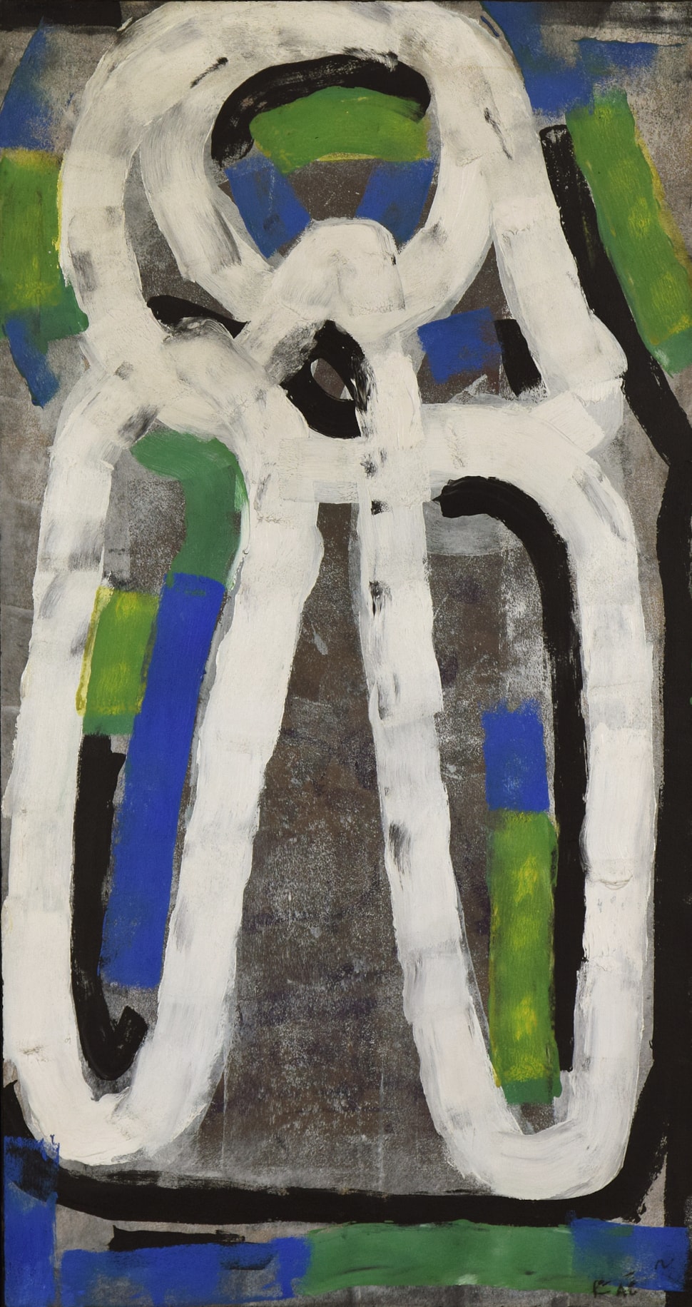 F. AC (Ficelle AC Bristol) - Jean-Paul Riopelle (1923 - 2002)