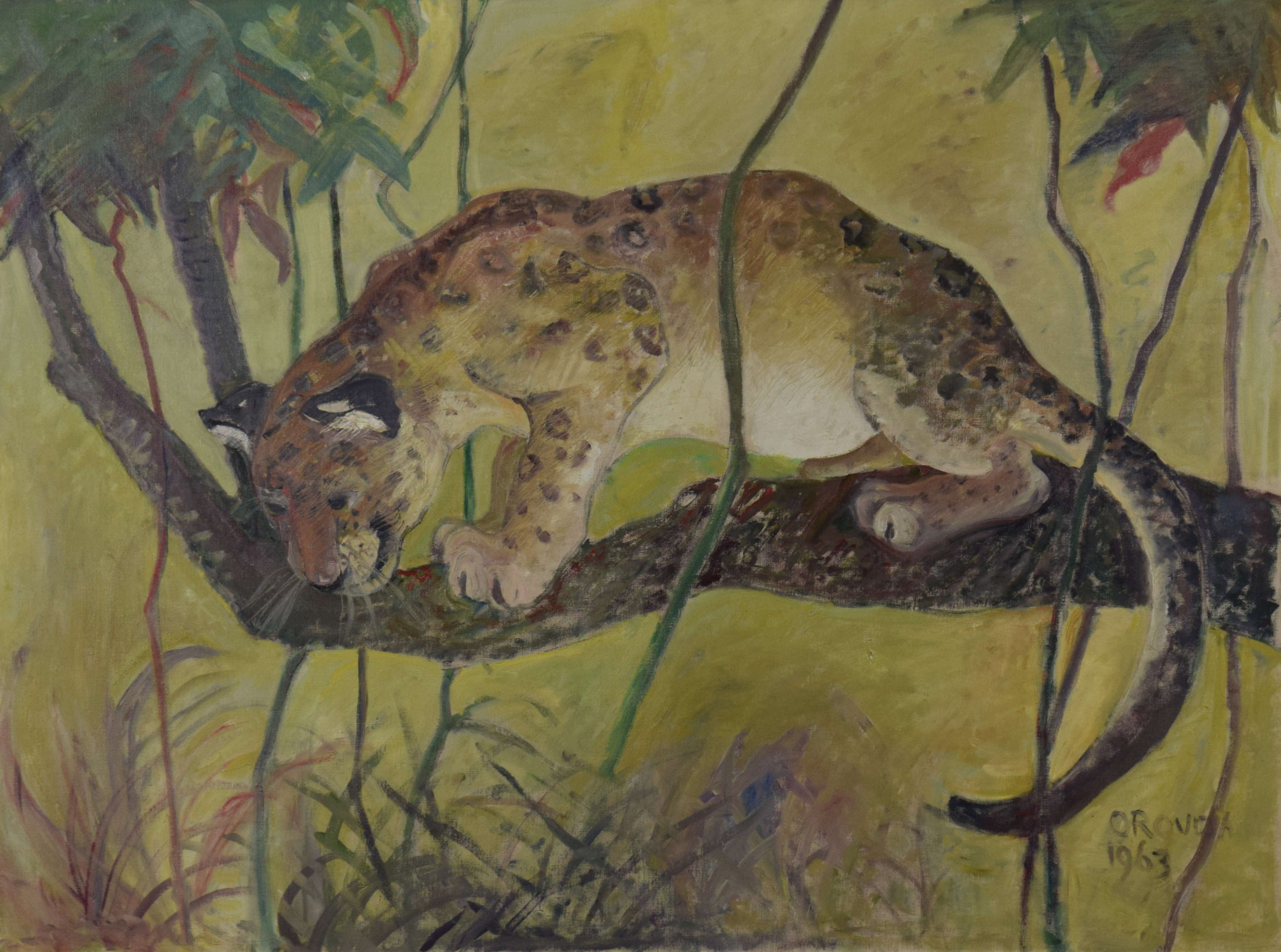 The Monkey Killer - Orovida Pissarro (1893 - 1968)