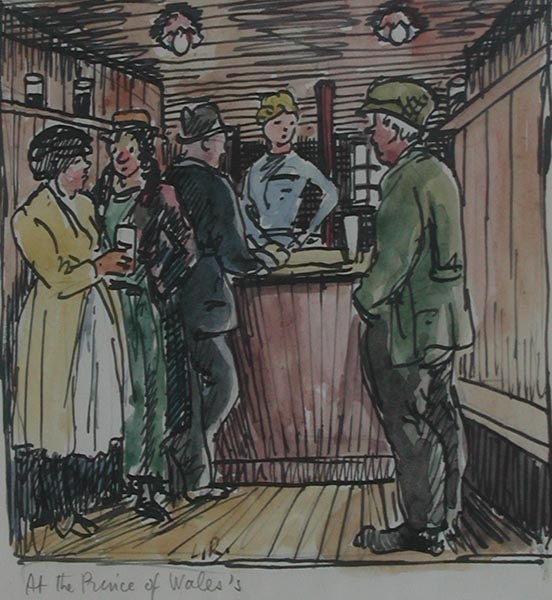 At the Prince of Wales’s - Ludovic-Rodo Pissarro (1878 - 1952)