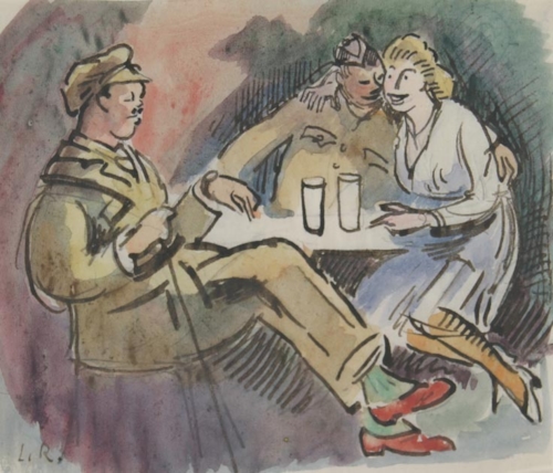 Ludovic-Rodo Pissarro - In the Pub