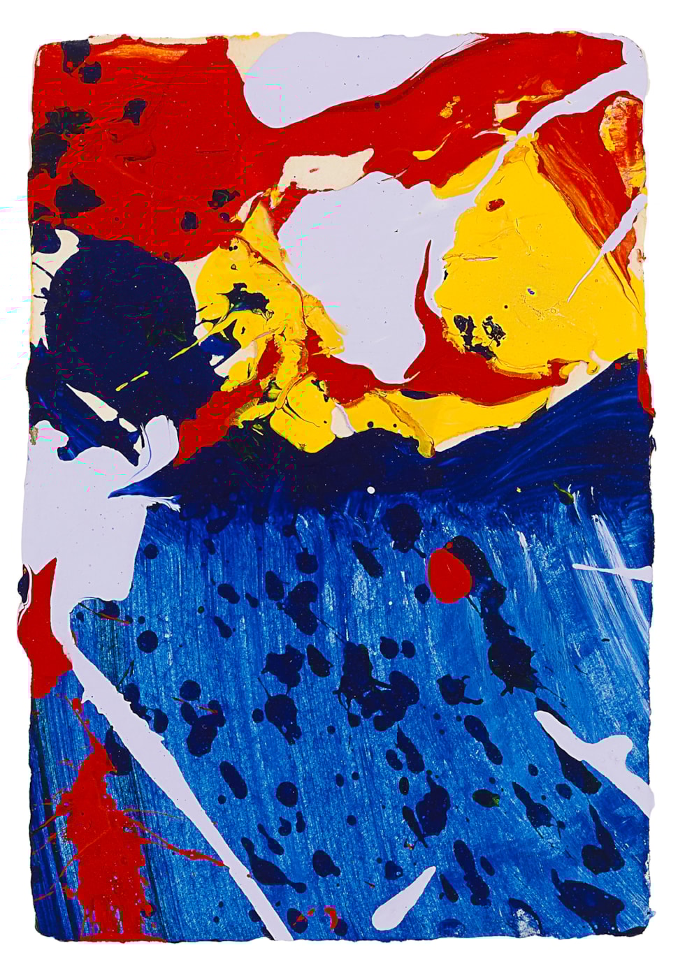 Sklye - Sam Francis (1923 - 1994)