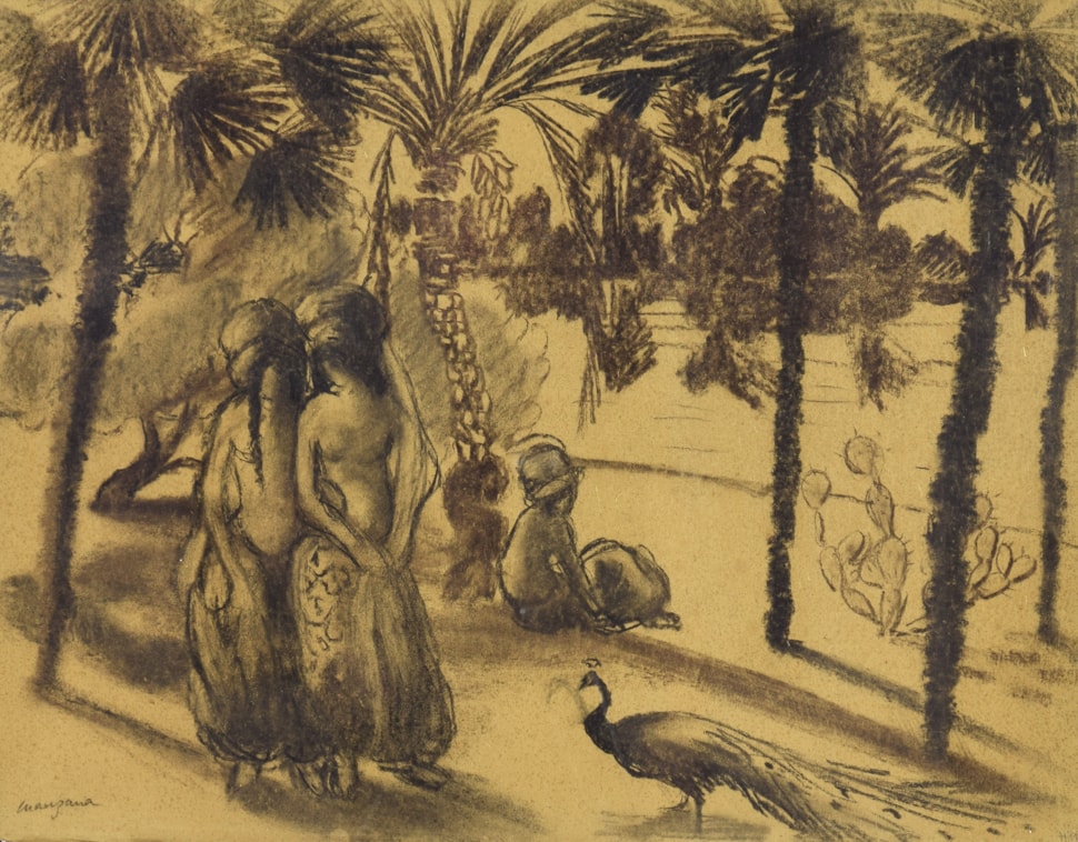 La Promenade - Georges Manzana Pissarro (1871 - 1961)