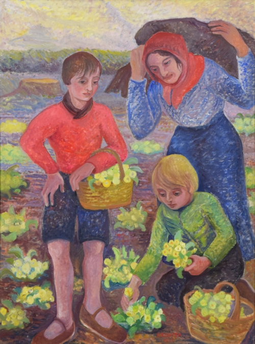 Orovida Pissarro - Spring (Primrose Gathering)