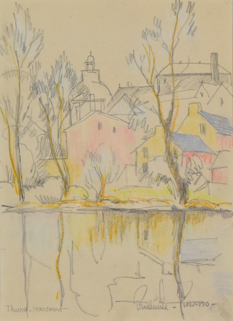 Thury-Harcourt - Paulémile Pissarro (1884 - 1972)