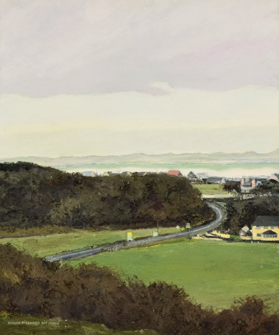 La N.56 à Gortahork - Hugues dit Pomié Pissarro (b. 1935 - )