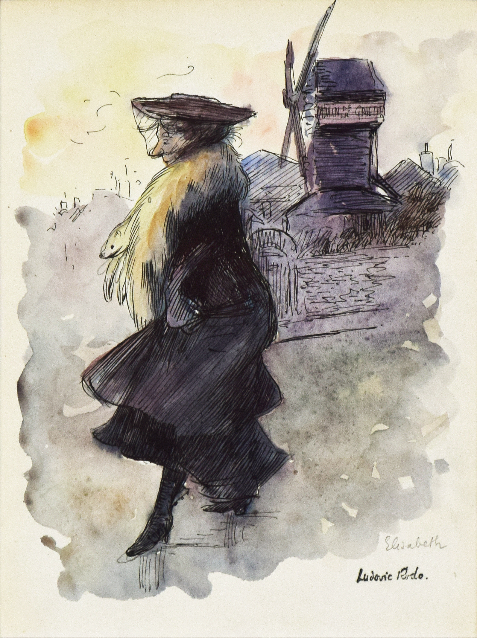 Ludovic-Rodo Pissarro - Le Moulin de la Galette