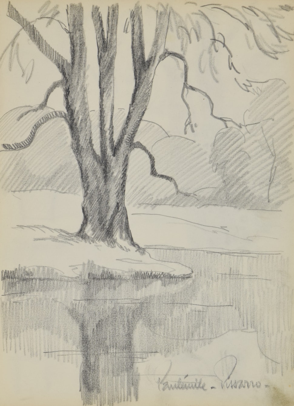 L'Arbre - Paulémile Pissarro (1884 - 1972)