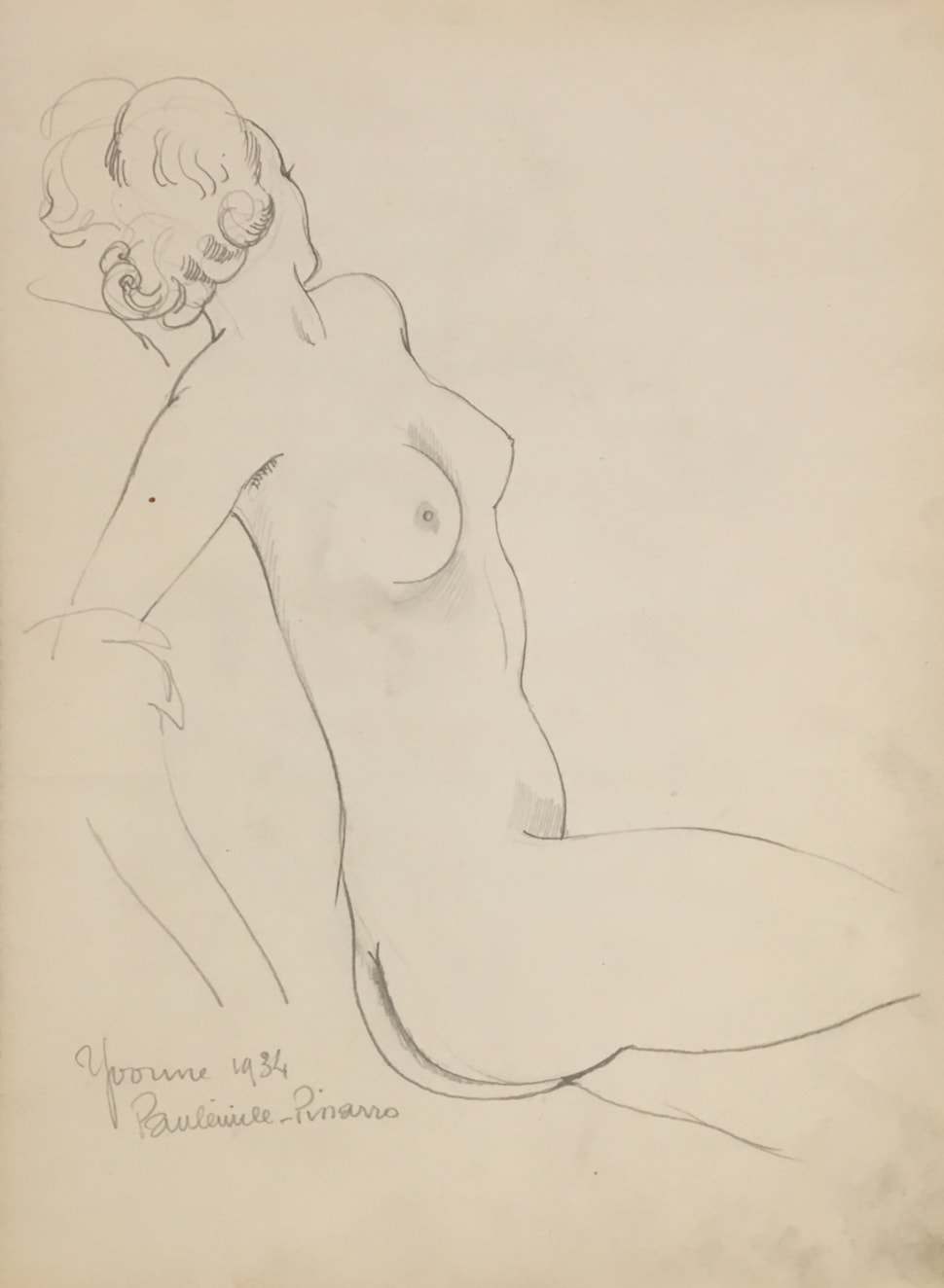 Yvonne Assise   - Paulémile Pissarro (1884 - 1972)