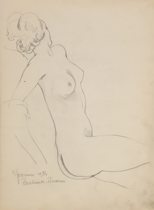 Paulémile Pissarro - Yvonne Assise