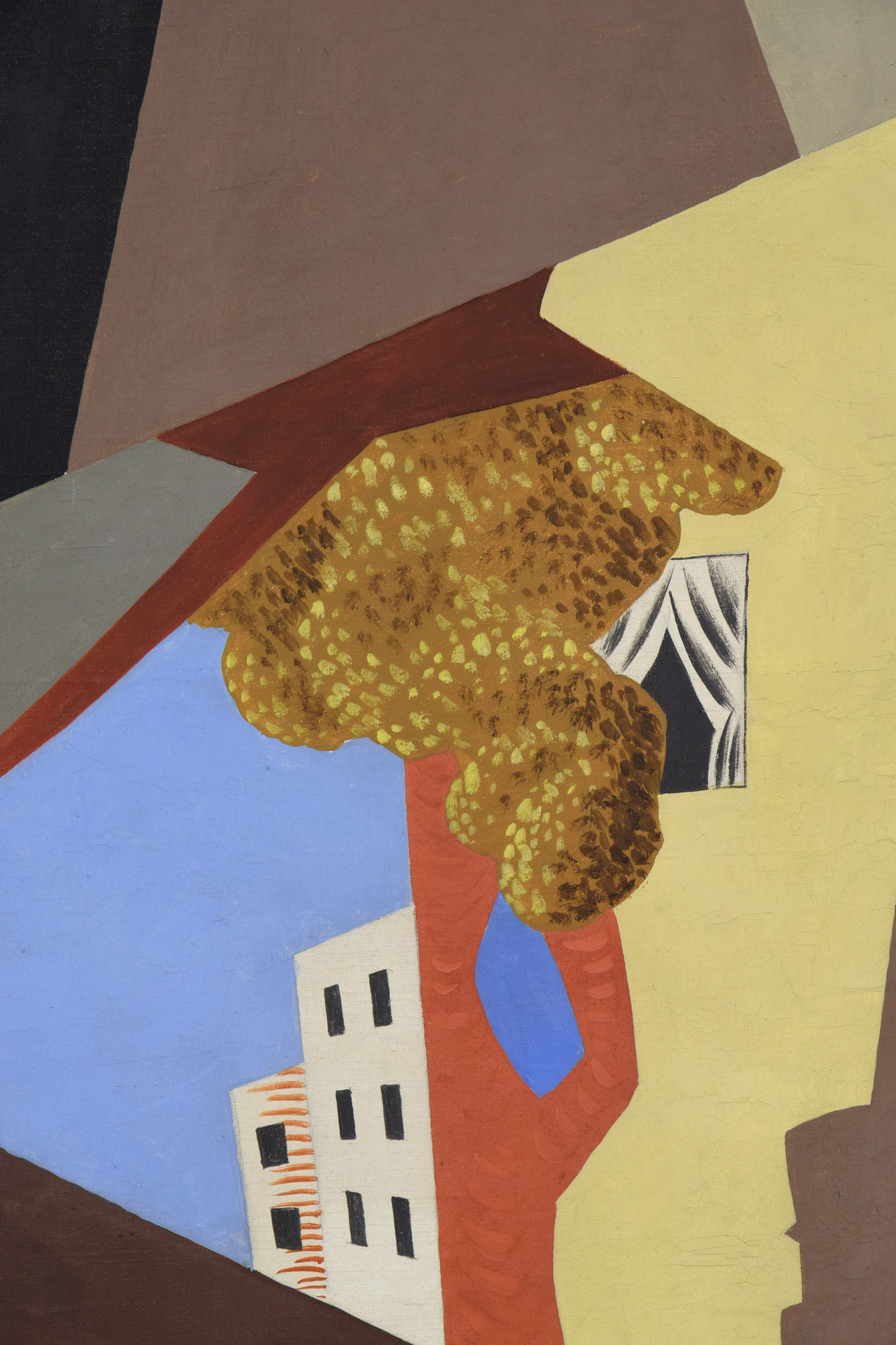 Leopold Survage、【Paysage cubiste】 Cubist Landscape; Paysage Cubiste. Leopold Survage (1879