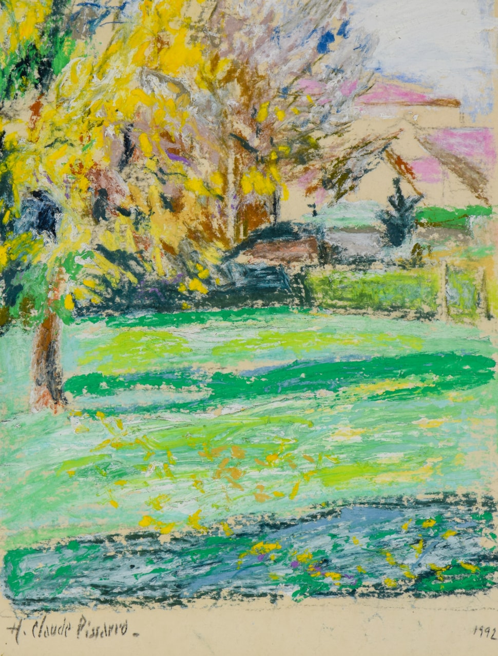 Paysage - Hugues Pissarro dit Pomié (b. 1935 - )