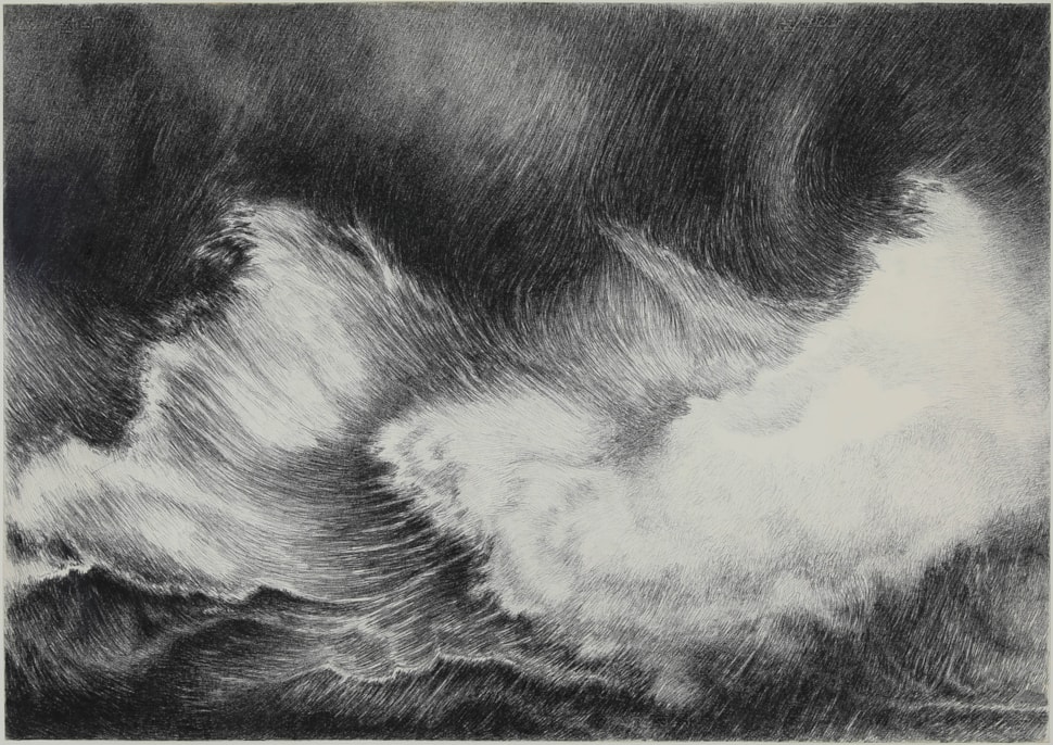 Waves - Yvon Pissarro (b. 1937 - )