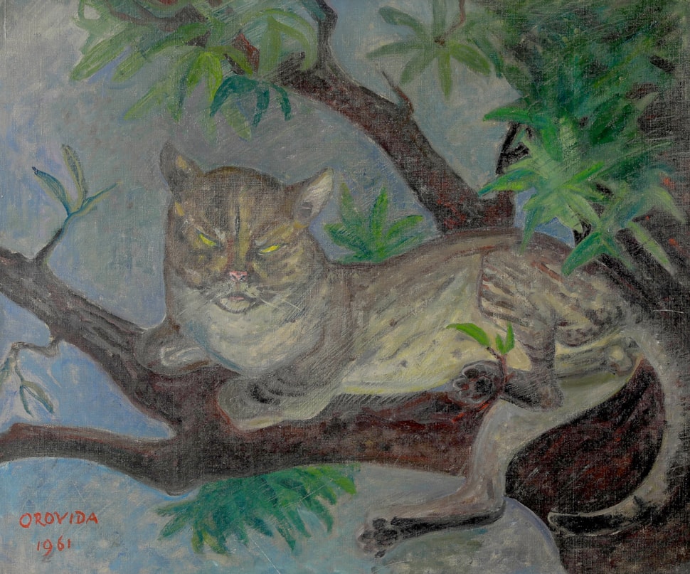 Tom Cat - Orovida Pissarro (1893 - 1968)