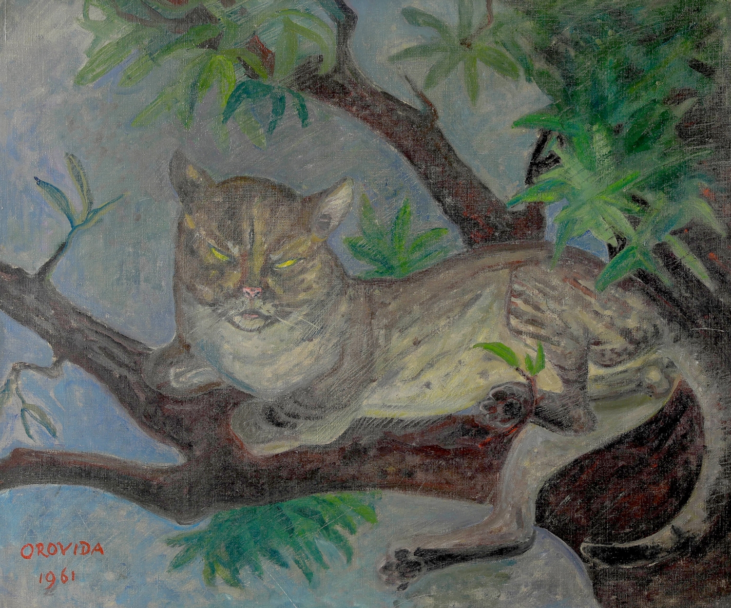 Tom Cat - Orovida Pissarro (1893 - 1968)
