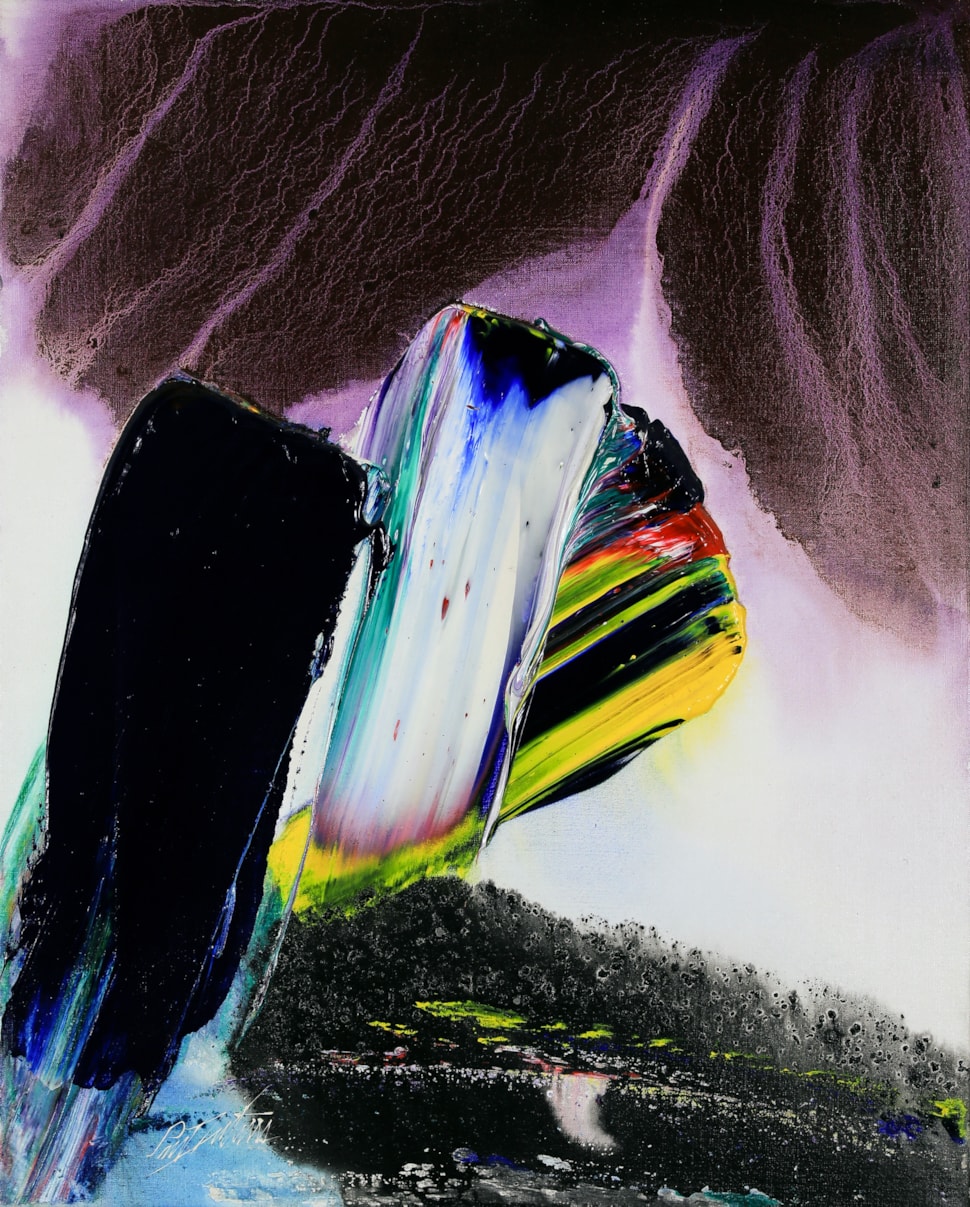Phenomena Celtic Fire Torc - Paul Jenkins (1923 - 2012)
