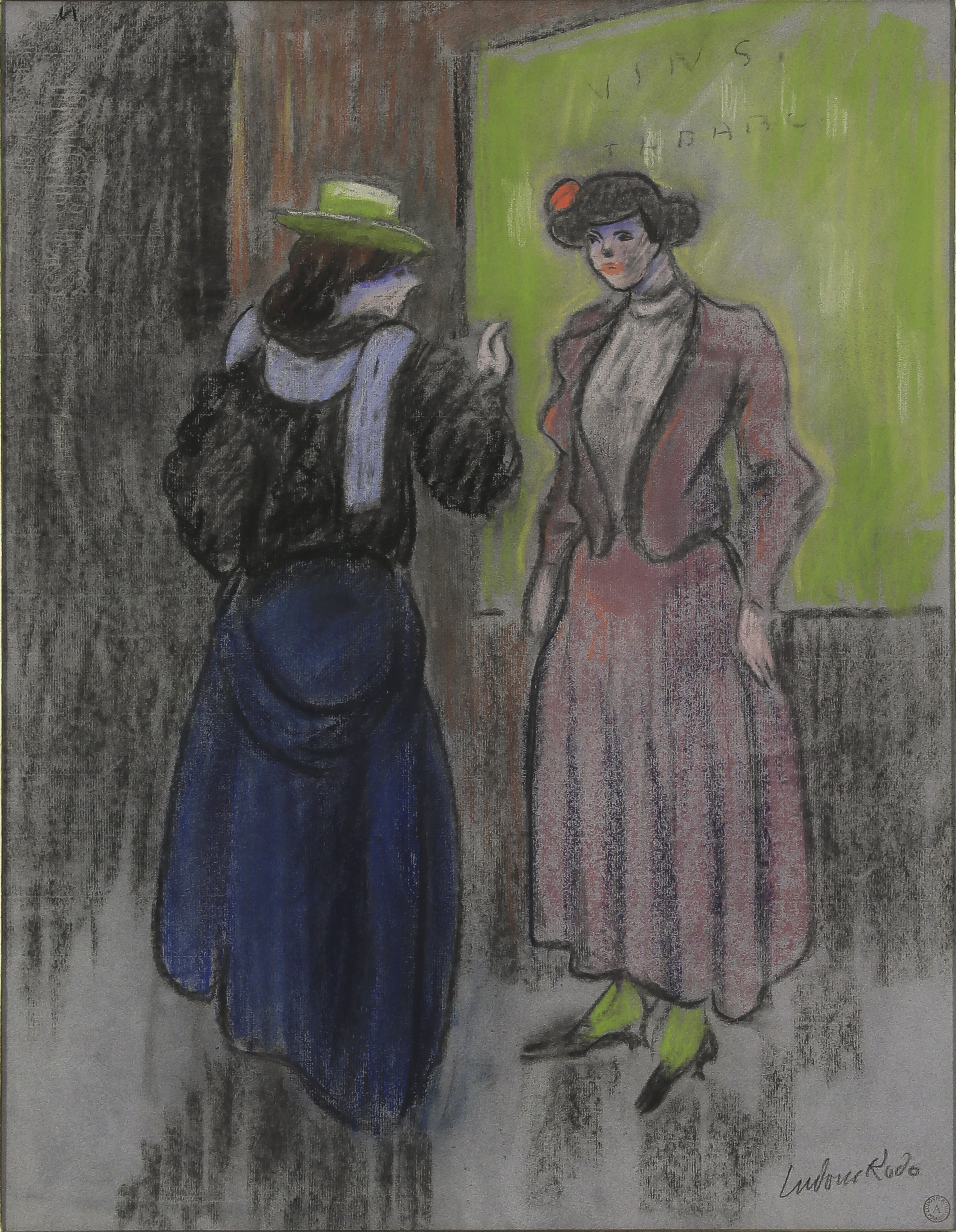 Ludovic-Rodo Pissarro - Parisian Ladies