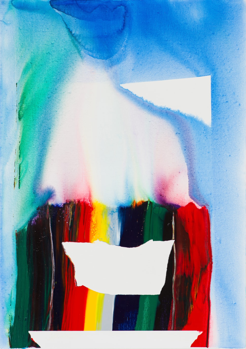 Phenomena Prism Mirror - Paul Jenkins (1923 - 2012)