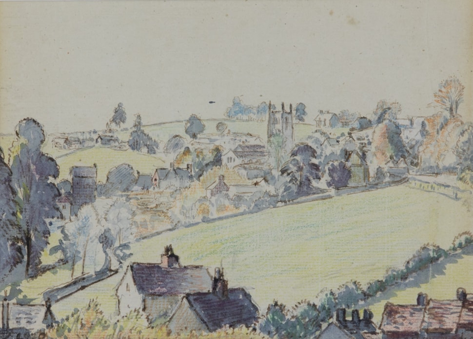 Wotton-under-Edge - Lucien Pissarro (1863 - 1944)