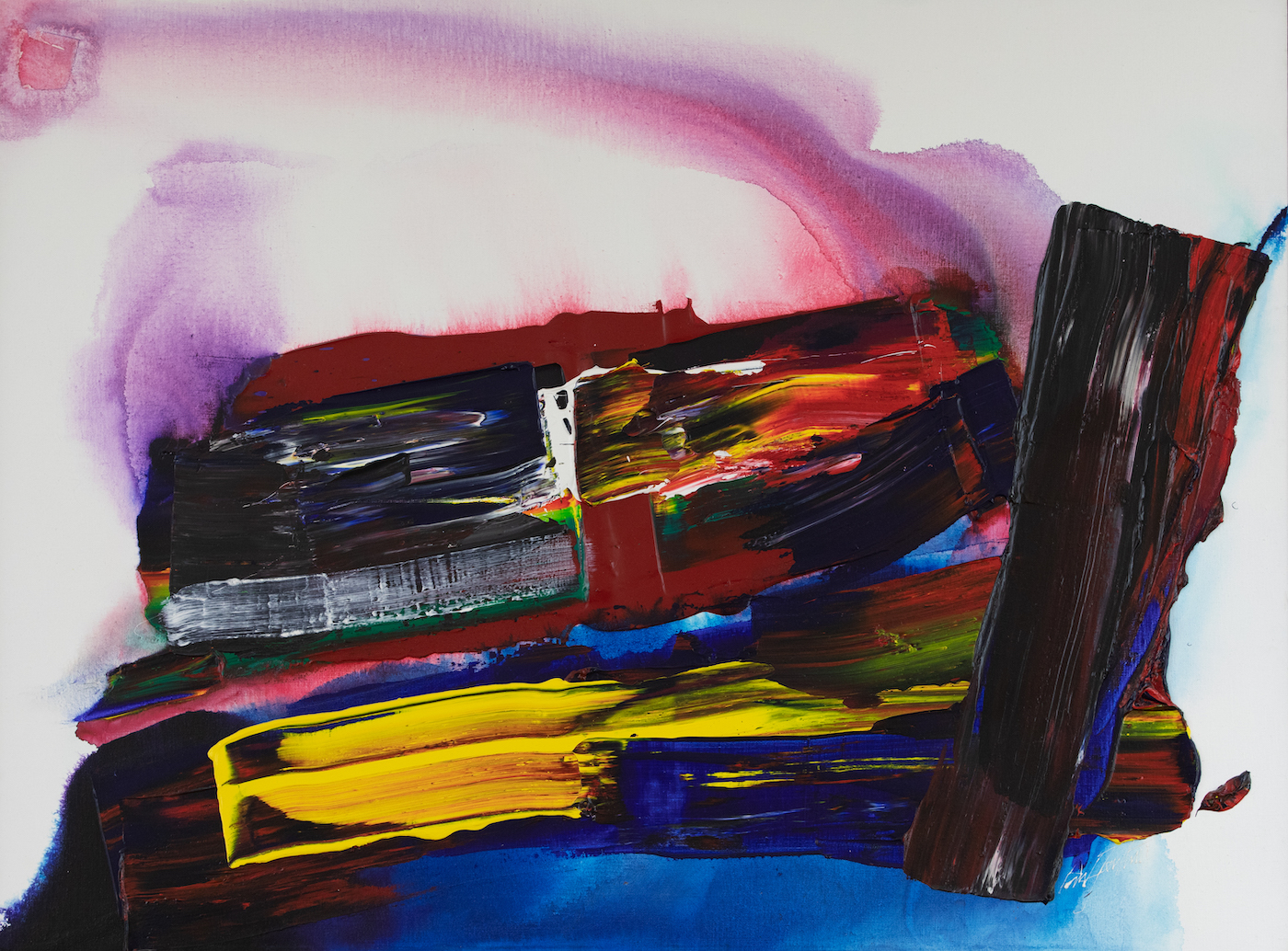 Phenomenon East of the River - Paul Jenkins (1923 - 2012)