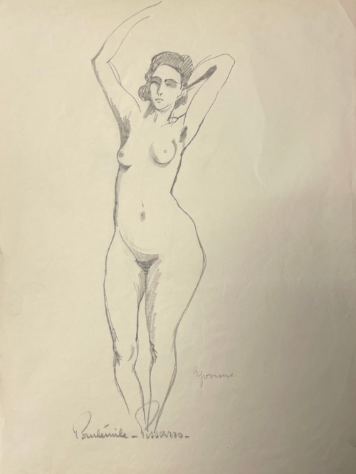 Paulémile Pissarro - Yvonne debout