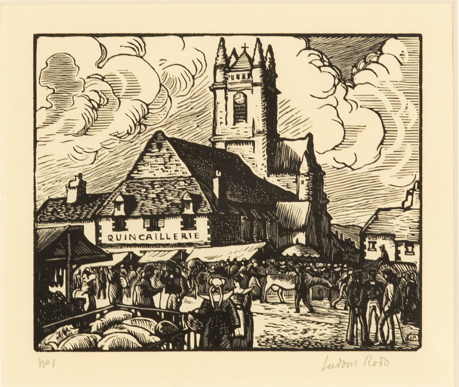 Quincaillerie - Ludovic-Rodo Pissarro (1878 - 1952)