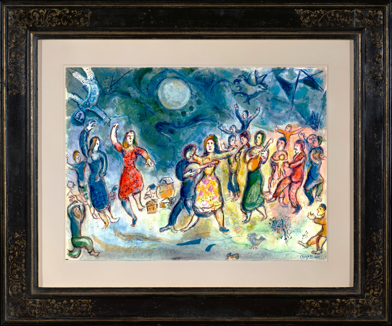 Fête au Village - Marc Chagall (1887 - 1985) - Buy Original