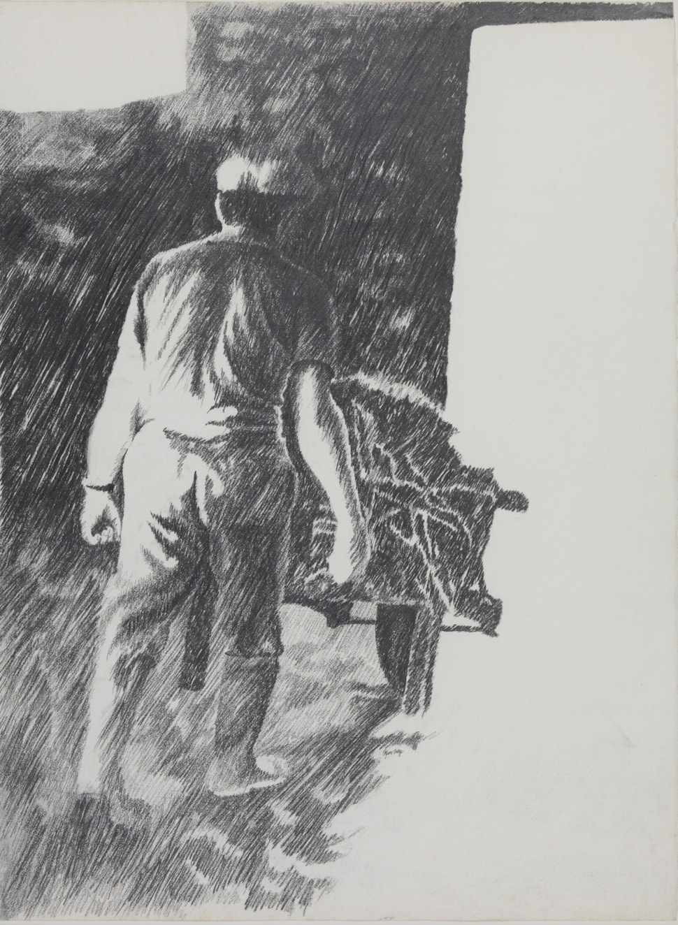 Farmhands - Yvon Pissarro (b. 1937 - )
