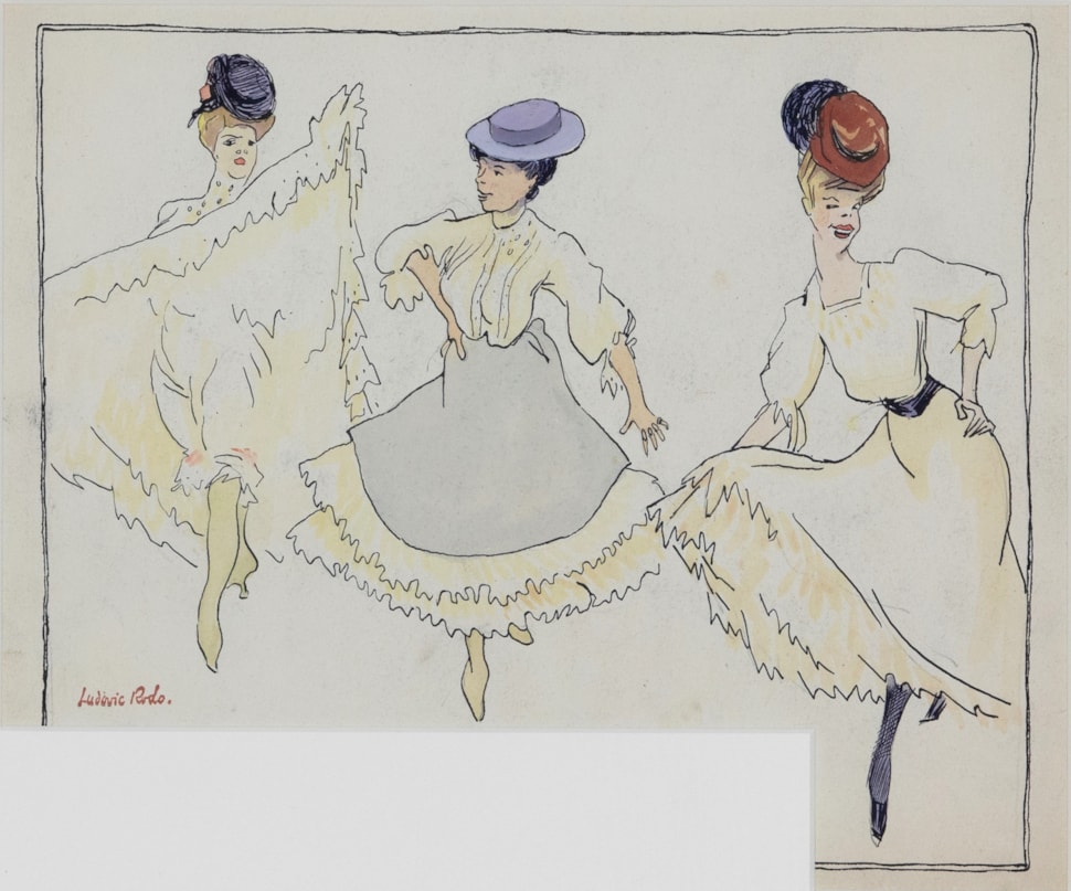 Les Danseuses - Ludovic-Rodo Pissarro (1878 - 1952)