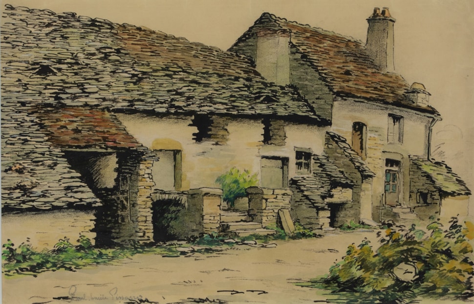 Le corps de ferme - Paulémile Pissarro (1884 - 1972)