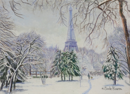 H. Claude Pissarro - Neige à Paris