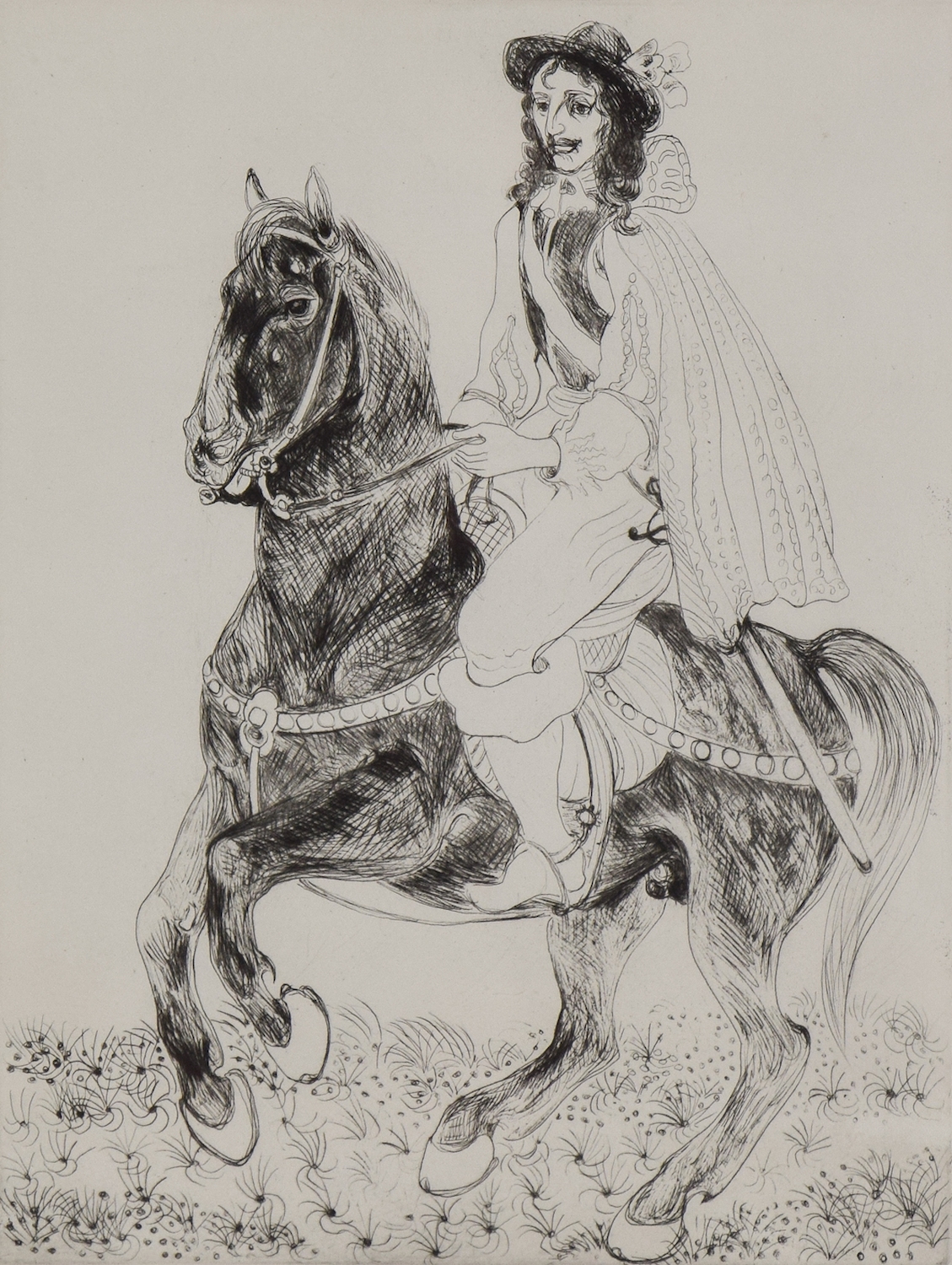 Rupert Rides - Orovida Pissarro (1893 - 1968)