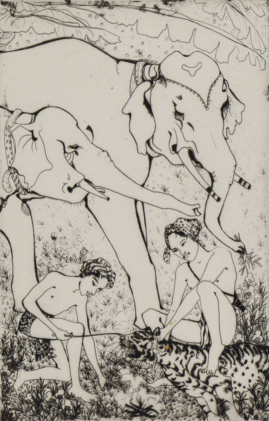 Laying the Ghost - Orovida Pissarro (1893 - 1968)