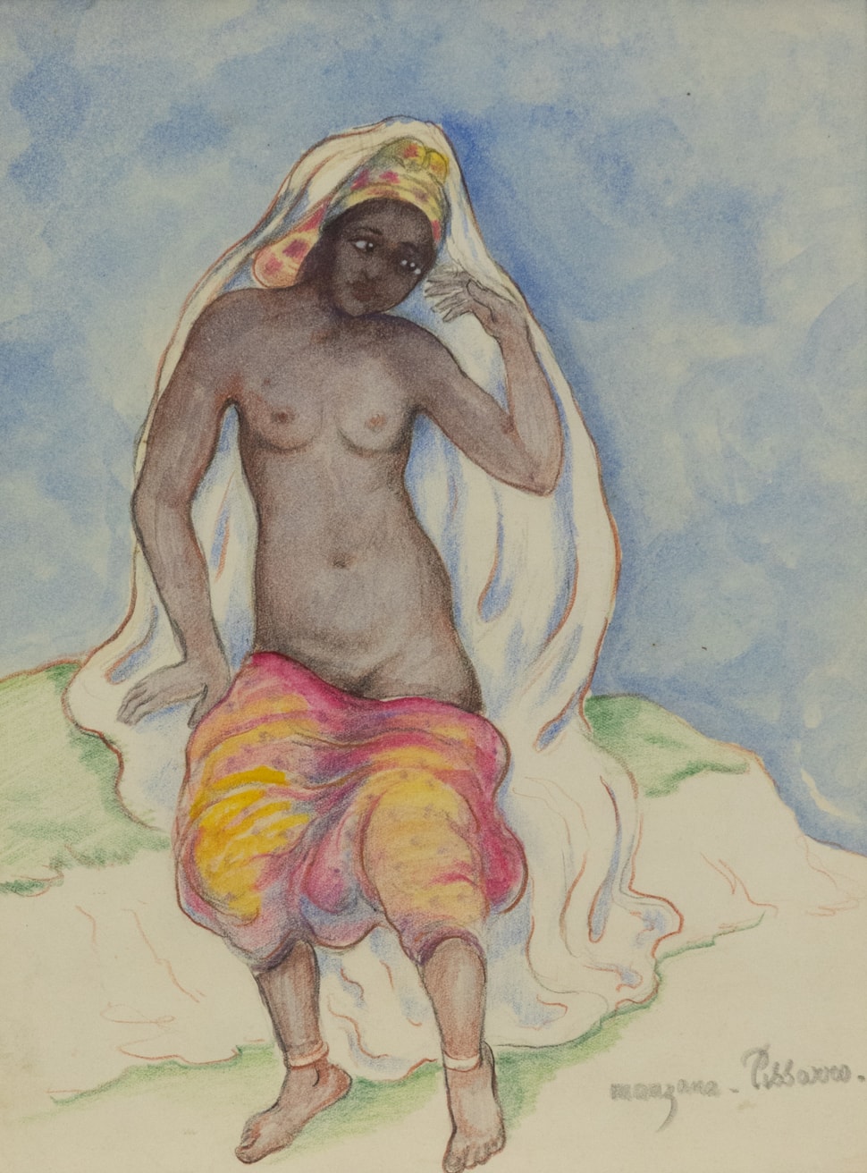 Moroccan Dancer - Georges Manzana Pissarro (1871 - 1961)