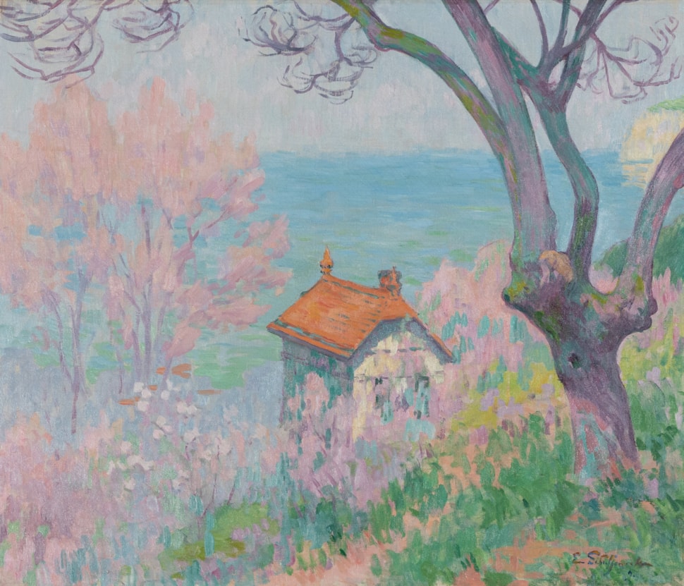 Vue de la Côte Normande - Claude-Émile Schuffenecker (1851 - 1934)