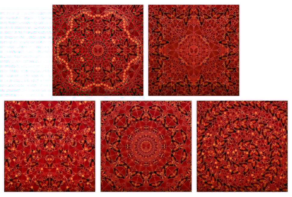 The Empresses (Set of 5) - Damien Hirst (b. 1965 - )