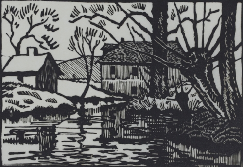 Paulémile Pissarro - Moulin sur l’Epte