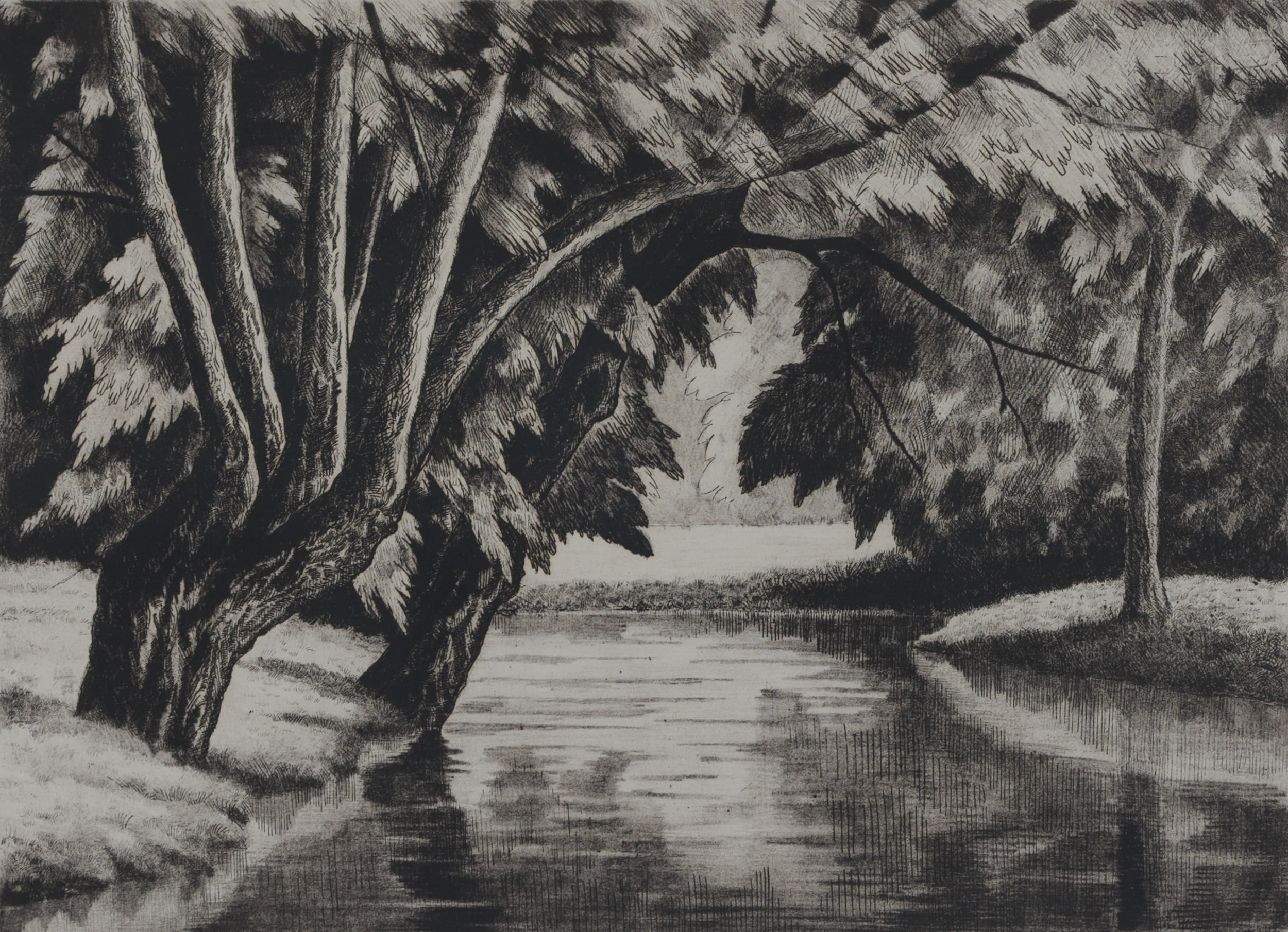 Paulémile Pissarro - Jardin de la Villa à Brantôme