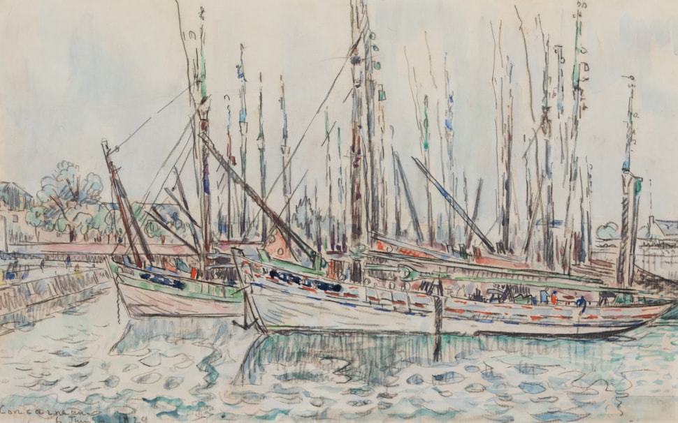 Concarneau - Paul Signac (1863 - 1935)