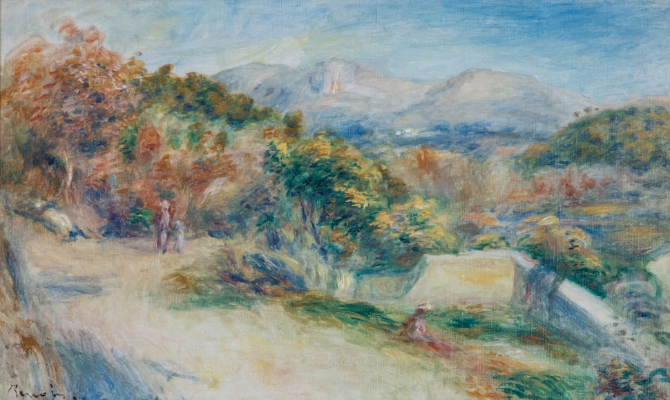 Vue prise des Collettes, Cagnes  - Pierre-Auguste Renoir (1841 - 1919)