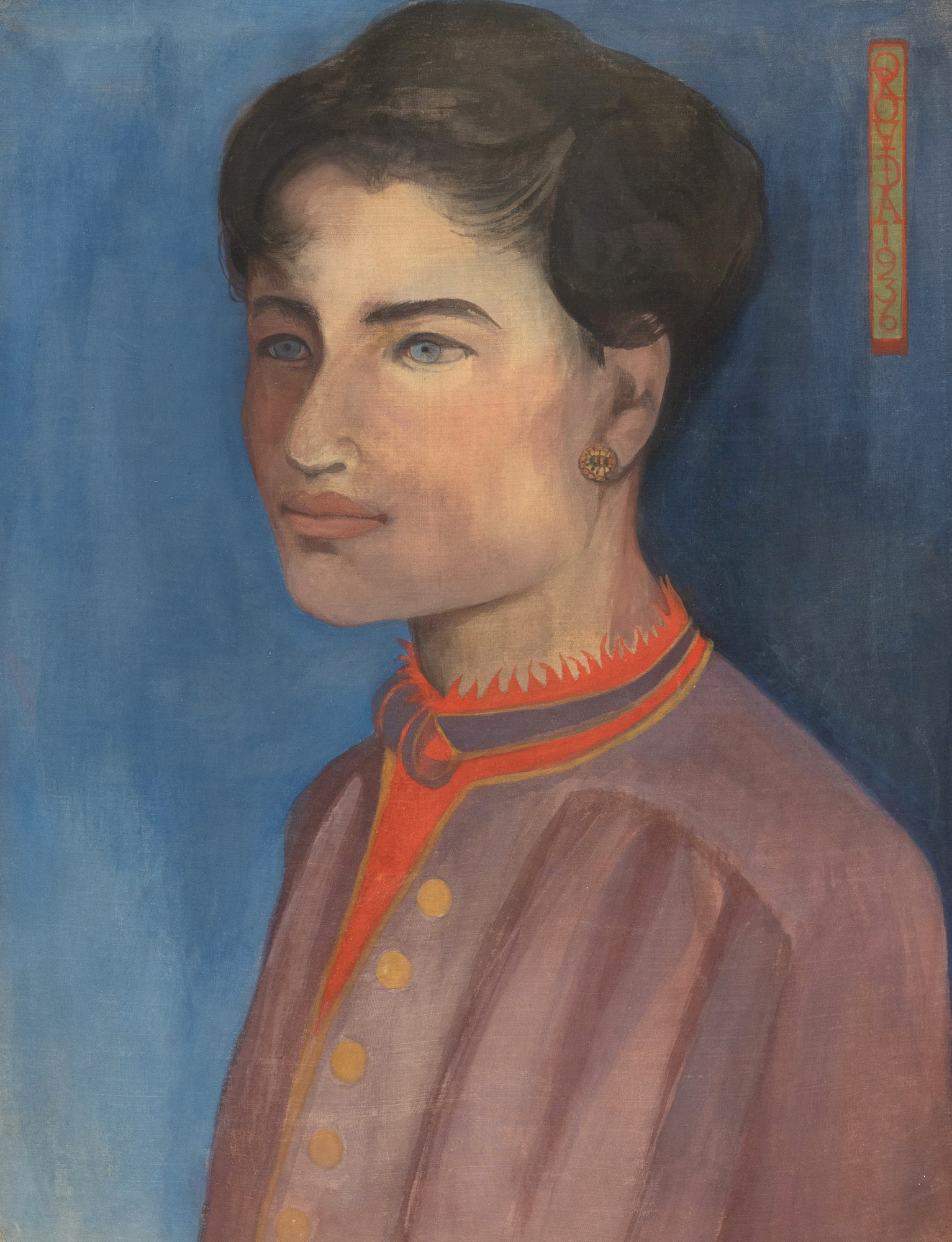 Portrait of a Woman - Orovida Pissarro (1893 - 1968)