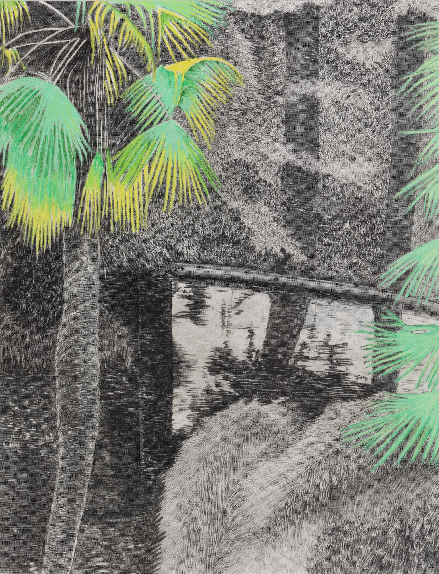 Evasion - Yvon Pissarro (b. 1937 - )