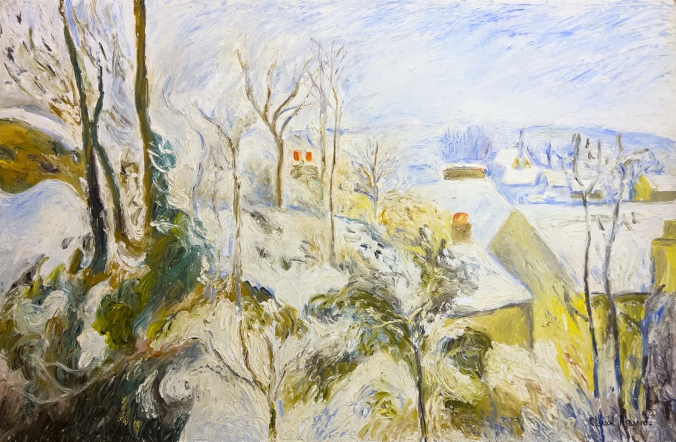 Les petits lapins de Richard - Hugues Pissarro dit Pomié (b. 1935 - )