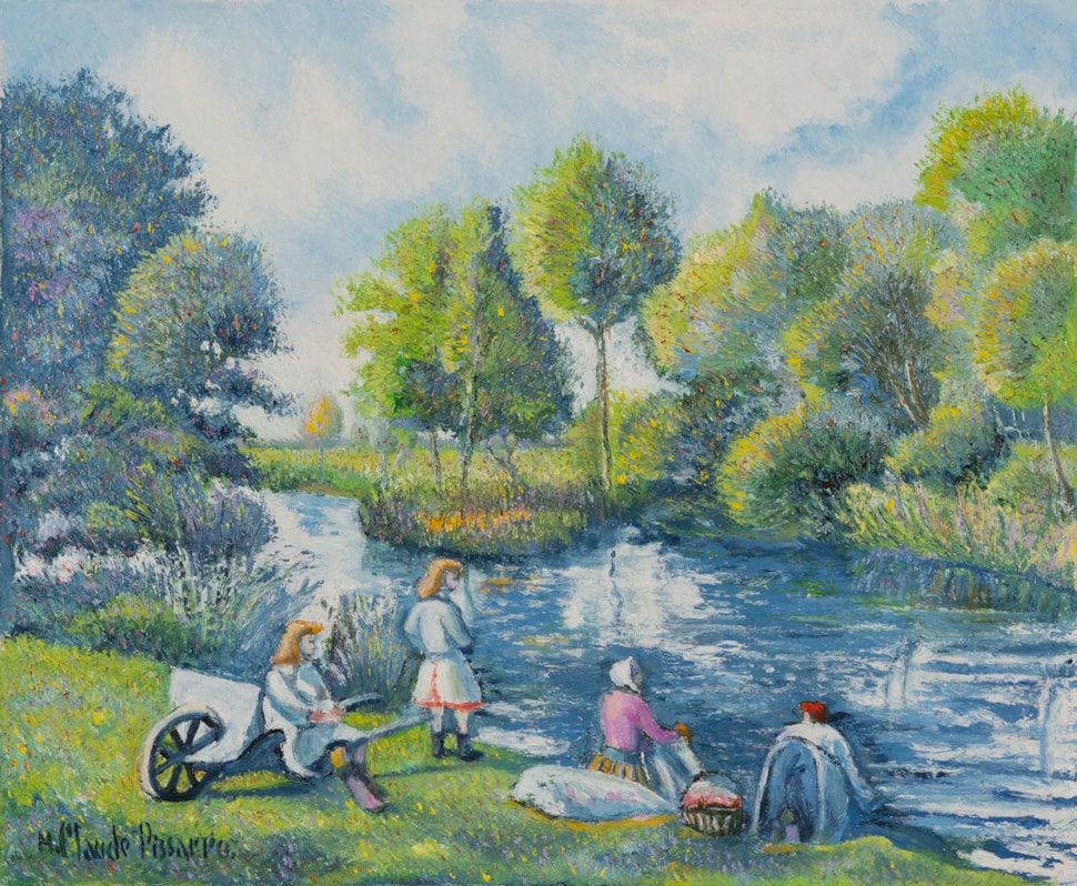 La Sauldre (Loir-et-Cher) - H. Claude Pissarro (b. 1935 - )