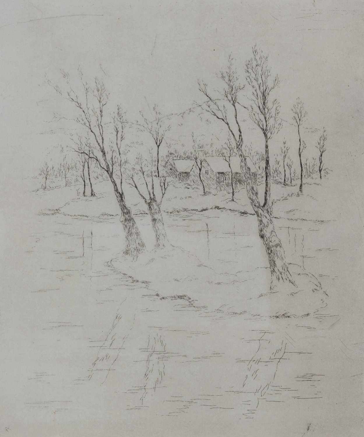 Trees - Lélia Pissarro, Figurative (b. 1963 - )
