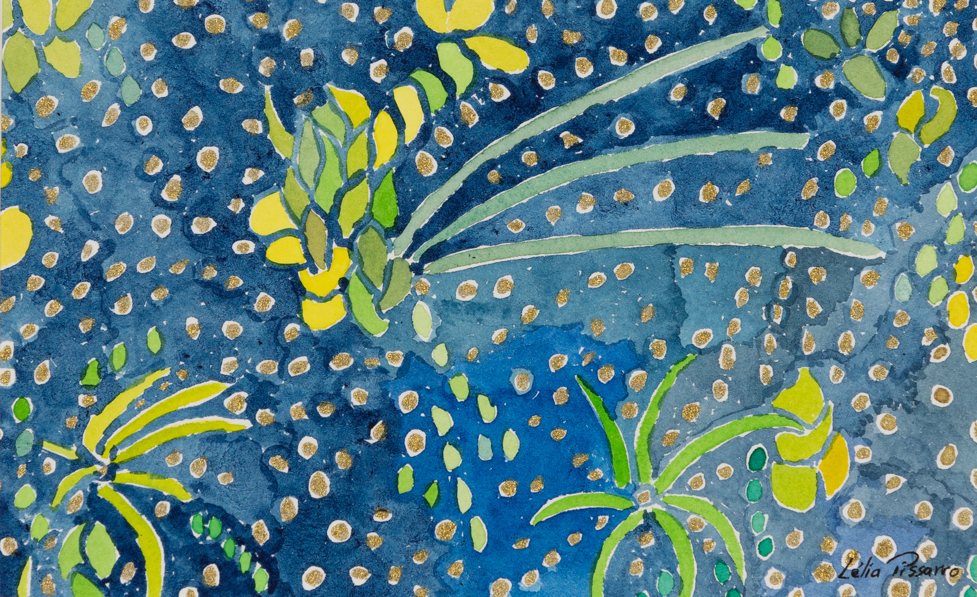 Lélia Pissarro, Figurative - Les Fougères de l'Ombre