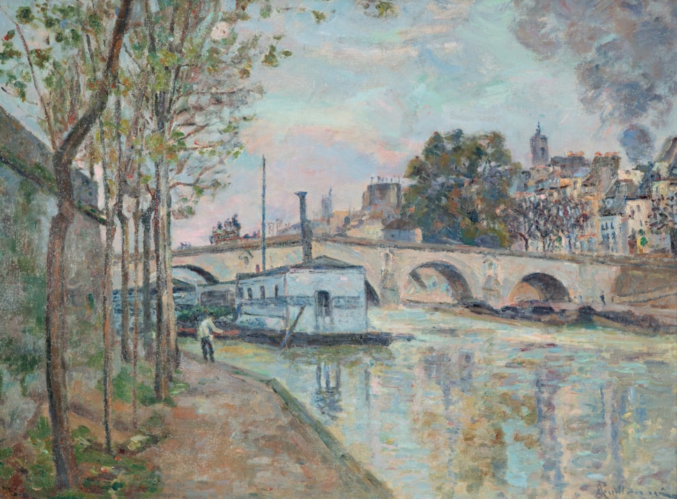 La Seine à Paris - Armand Guillaumin (1841 - 1927)