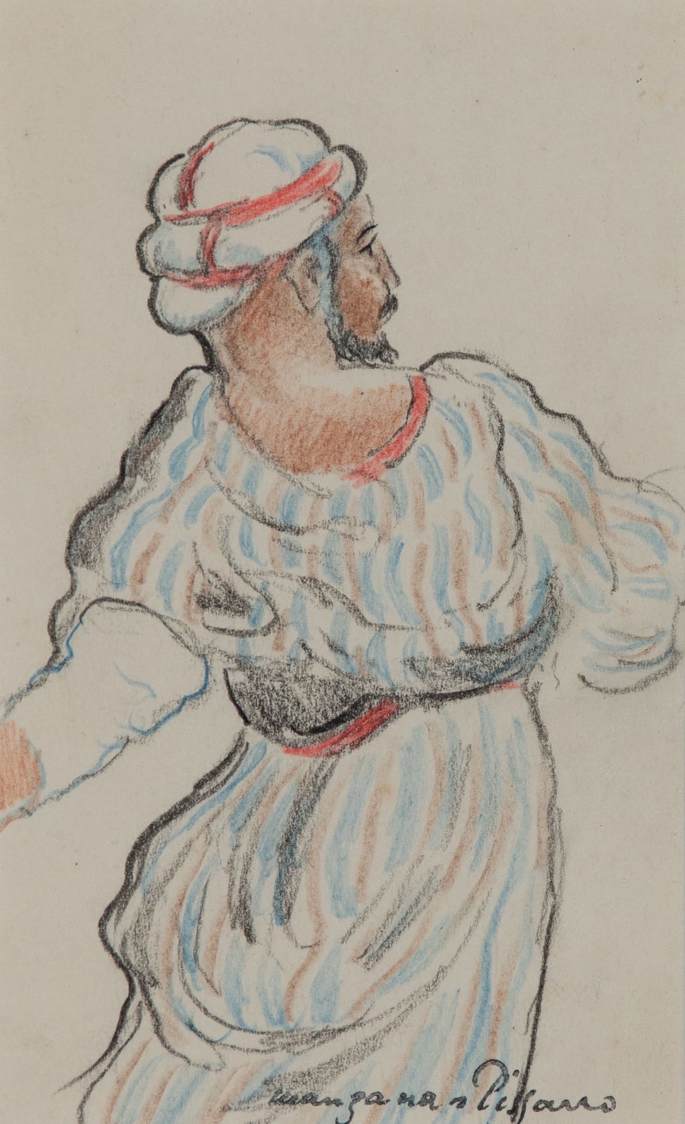 Turban - Georges Manzana Pissarro (1871 - 1961)